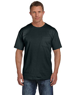 Fruit Of The Loom 3931P Men  5.4 Oz. Heavy Cotton Pocket T-Shirt