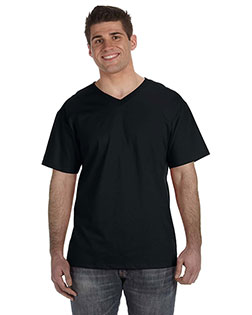 Fruit Of The Loom 39VR Men 5 Oz., 100% Heavy Cotton Hd V-Neck T-Shirt