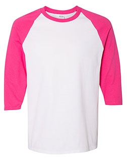 Gildan 5700  Heavy Cotton™ Raglan Three-Quarter Sleeve T-Shirt