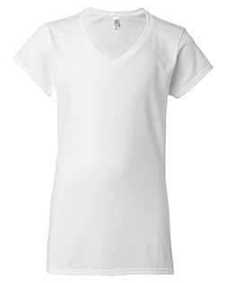 Gildan 64V00L  Softstyle® Women’s V-Neck T-Shirt