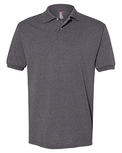 Hanes 054X Ecosmart® Jersey Polo In Big & Tall Sizes