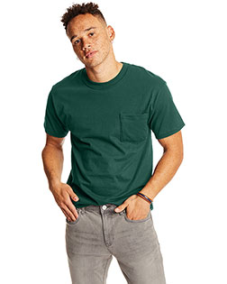 Hanes 5190P adult Beefy-T® with Pocket