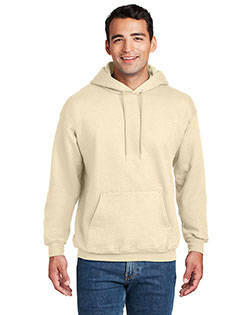 Hanes F170 adult 9.7 oz. Ultimate Cotton® 90/10 Pullover Hooded Sweatshirt at BigNTallApparel