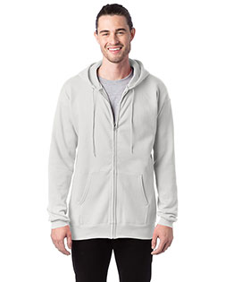 Hanes F280  Ultimate Cotton® Full-Zip Hooded Sweatshirt at BignTallApparel