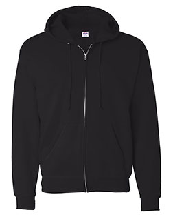 Hanes P180 adult 7.8 oz. EcoSmart® 50/50 Full-Zip Hooded Sweatshirt at BigNTallApparel