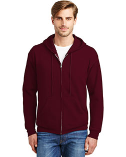 Hanes P180 Men Comfortblend Full Zip Hooded Sweatshirt