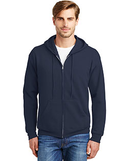 Hanes P180  Ecosmart® Full-Zip Hooded Sweatshirt