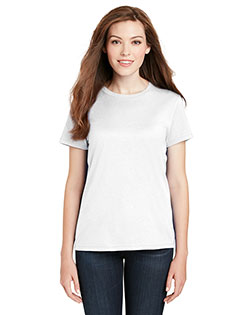 Hanes SL04 Women Nano-T Cotton T-Shirt at bigntallapparel