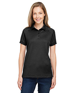 Harriton M208W Ladies' Charge Snag and Soil Protect Polo at BignTallApparel