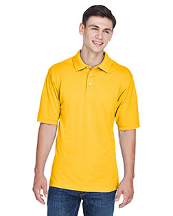 Harriton M265 Men 5 Oz Easy Blend Polo at BigNTallApparel