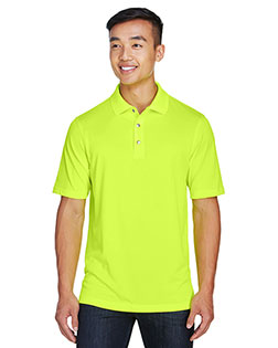 Harriton M345 Men 's Advantage Snag Protection Plus IL Snap Placket Polo