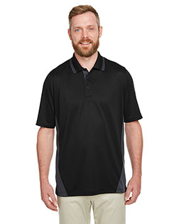 Harriton M386  Men's Flash Snag Protection Plus IL Colorblock Polo at BignTallApparel