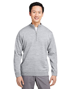 Harriton M421  Unisex Pilbloc™ Quarter-Zip Sweater