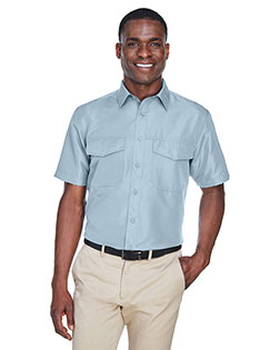 Harriton M580 Men's Key West Short-Sleeve Performance Staff Shirt