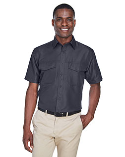 Harriton M580 Men's Key West Short-Sleeve Performance Staff Shirt at BigNTallApparel