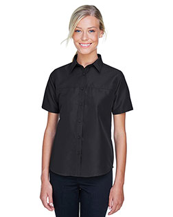 Harriton M580W  Ladies' Key West Short-Sleeve Performance Staff Shirt