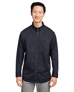 Harriton M585L  Men's Advantage IL Long-Sleeve Workshirt at BignTallApparel