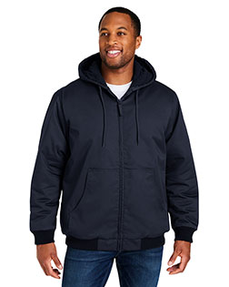 Harriton M722T  Men's Tall ClimaBloc® Heavyweight Hooded Full-Zip Jacket