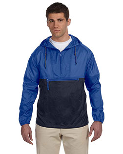 Harriton M750 Men Packable Nylon Jacket In Big & Tall Sizes