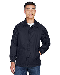 Harriton M775 Men Nylon Staff Jacket at BigNTallApparel