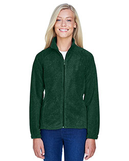 Harriton M990W Women 8 Oz. Full-Zip Fleece