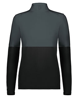 Holloway 223700 Women's Momentum Team Quarter-Zip Pullover In Big & Tall Sizes