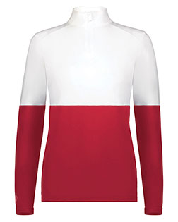Holloway 223700 Women's Momentum Team Quarter-Zip Pullover In Big & Tall Sizes