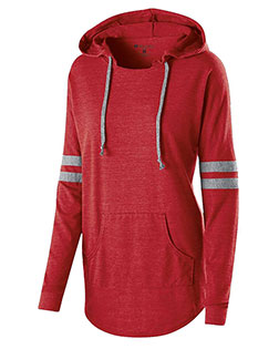 Holloway 229390  Women's Triblend Hooded Long Sleeve T-Shirt