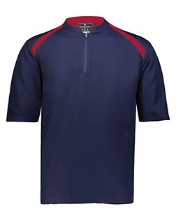 Holloway 229581  Clubhouse Short Sleeve Quarter-Zip Pullover