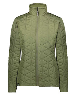 Holloway 229716 Women's Repreve® Eco Quilted Jacket at BigNTallApparel