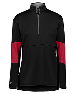 Holloway 229738  Storm Dfend™ Women's Sof-Stretch Quarter-Zip Pullover