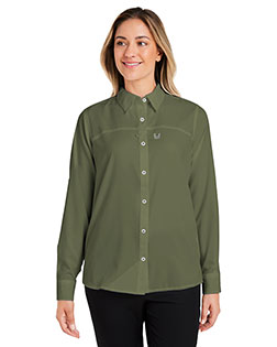 HUK H615006  Ladies' Tide Point Long Sleeve Shirt