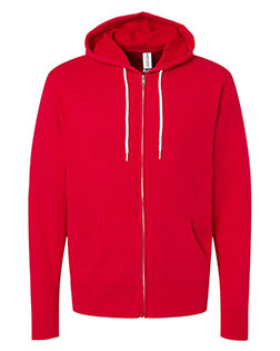 Independent Trading Co. AFX90UNZ Lightweight Full-Zip Hooded Sweatshirt