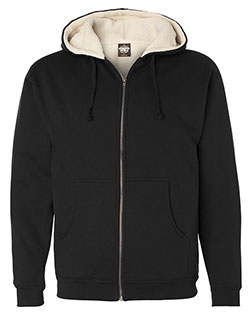 Independent Trading Co. EXP40SHZ  Sherpa-Lined Full-Zip Hooded Sweatshirt at BignTallApparel