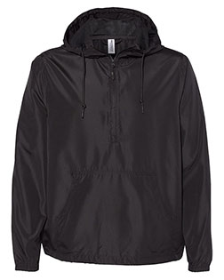 Independent Trading Co. EXP54LWP  Lightweight Quarter-Zip Windbreaker Pullover Jacket at BignTallApparel