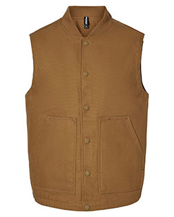 Independent Trading Co. EXP560V Insulated Canvas Workwear Vest at BigNTallApparel