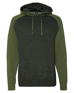 Independent Trading Co. IND40RP Raglan Hooded Sweatshirt In Big & Tall Sizes