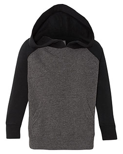 Independent Trading Co. PRM10TSB  Toddler Special Blend Raglan Hooded Sweatshirt