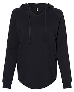 Independent Trading Co. PRM2500 Women’s Lightweight California Wave Wash Hooded Sweatshirt