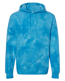 Independent Trading Co. PRM4500TD  Midweight Tie-Dyed Hooded Sweatshirt at BignTallApparel