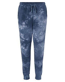 Independent Trading Co. PRM50PTTD Tie-Dyed Fleece Pants at BigNTallApparel