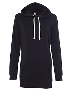 Independent Trading Co. PRM65DRS  Women’s Special Blend Hooded Sweatshirt Dress at BignTallApparel