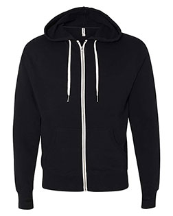 Independent Trading Co. PRM90HTZ Heathered French Terry Full-Zip Hooded Sweatshirt