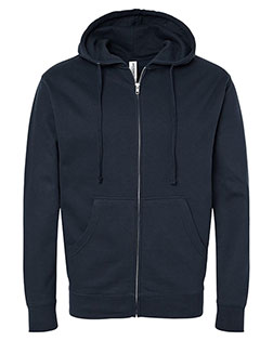 Independent Trading Co. SS4500Z Midweight Full-Zip Hooded Sweatshirt at BigNTallApparel