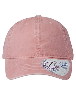 Infinity Her CASSIE Women's Pigment Dyed Fashion Undervisor Cap at BigNTallApparel