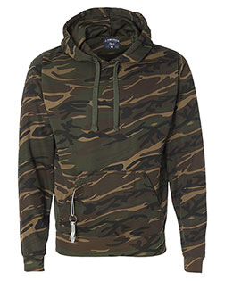 J America 8615  Polyester Tailgate Hooded Sweatshirt