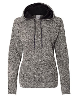 J America 8616 Women’s Cosmic Fleece Hooded Sweatshirt