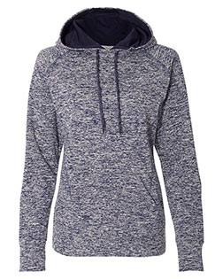 J America 8616  Women’s Cosmic Fleece Hooded Sweatshirt