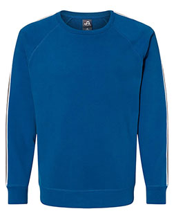 J America 8641 Rival Fleece Crewneck Sweatshirt at BigNTallApparel