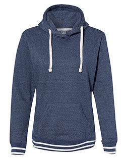 J America 8651  Women’s Relay Hooded Sweatshirt